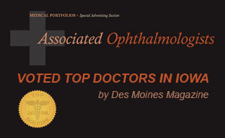 Associated Ophthalmologists Voted Top Doctors in Iowa by Des Moines Magazine 2008